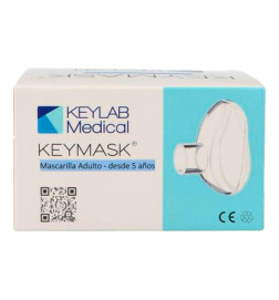 MASCARILLA INHALACION KEYMASK ADULTO 1 UNIDAD