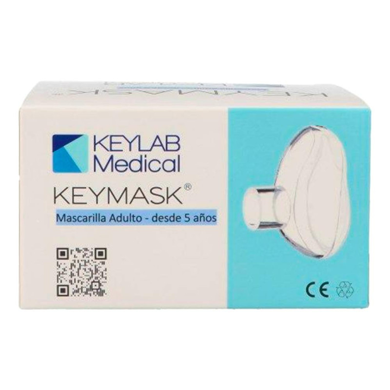 MASCARILLA INHALACION KEYMASK ADULTO 1 UNIDAD