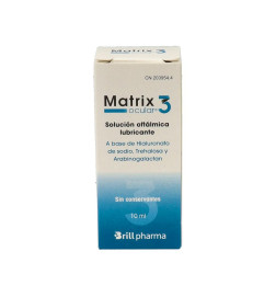 MATRIX OCULAR 3 SOLUCION OFTALMICA LUBRICANTE 1 ENVASE 10 ML