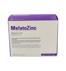 MELATOZINC 1 MG 120 CAPSULAS