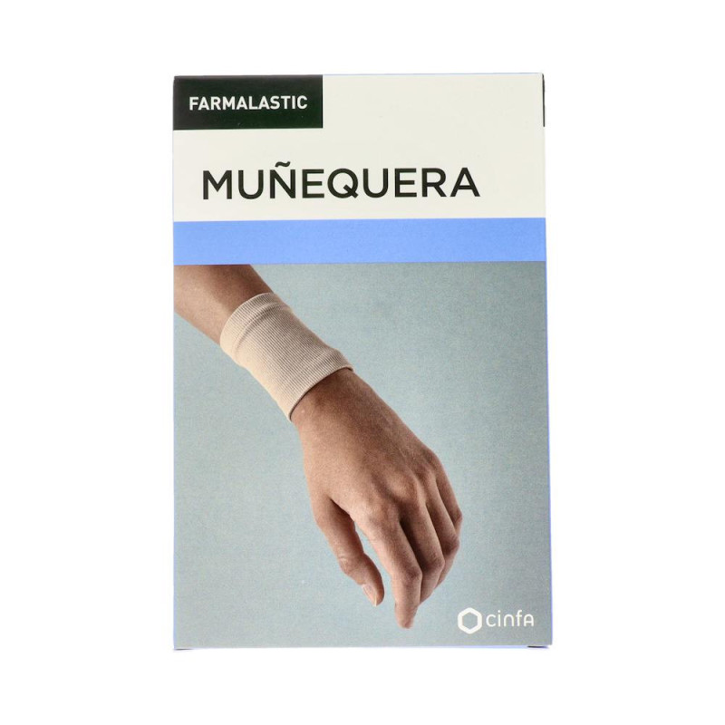 MUÑEQUERA FARMALASTIC 1 UNIDAD TALLA MEDIANA