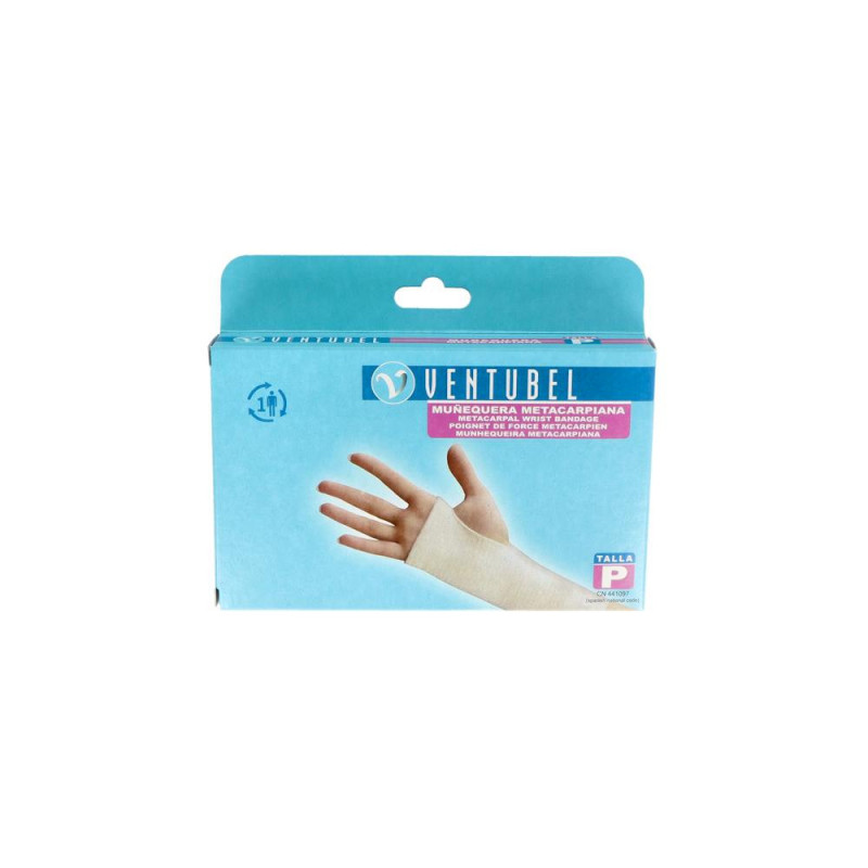 MUÑEQUERA METACARPIANA VENTUBEL 1 UNIDAD TALLA PEQUEÑA