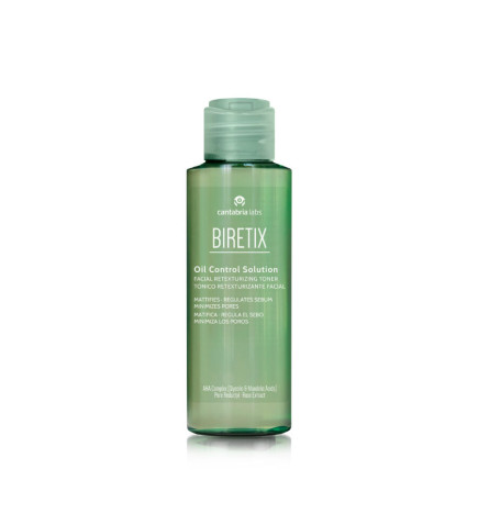 BIRETIX OIL CONTROL SOLUTION TONICO RETEXTURIZANTE FACIAL 1 BOTELLA 100 ML