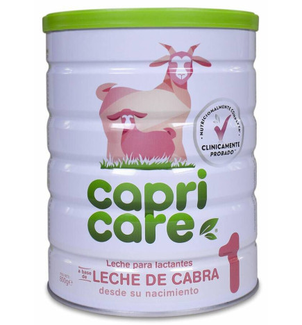 CAPRICARE 1 PREPARADO LACTANTES LECHE DE CABRA 1 ENVASE 800 G