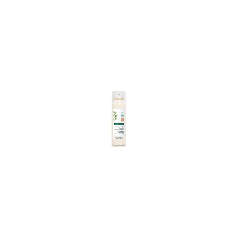 KLORANE CHAMPU SECO EXTRASUAVE A LA LECHE DE AVENA CABELLO CASTAÑO O MORENO 1 ENVASE 150 ML