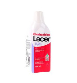 LACER COLUTORIO CLORHEXIDINA 02NVASE 500 ML