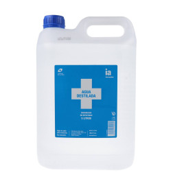 AGUA DESTILADA INTERAPOTHEK 1 ENVASE 5000 ML