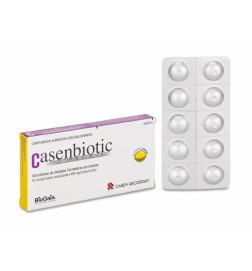 CASENBIOTIC 10 COMPRIMIDOS SABOR LIMON