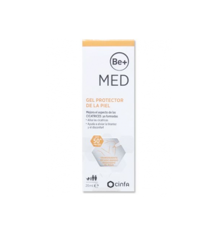 BE+ MED GEL PROTECTOR DE LA PIEL SPF 50+ 1 TUBO 20 ml