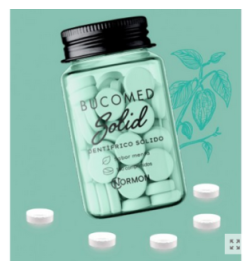 BUCOMED SOLID 160 COMPRIMIDOS SABOR MENTA