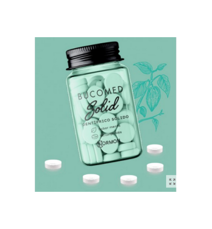 BUCOMED SOLID 160 COMPRIMIDOS SABOR MENTA