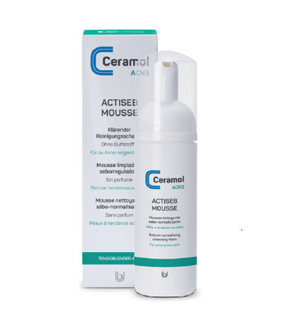 CERAMOL ACTISEB MOUSE LIMP SEBORREGULADOR 150 ML