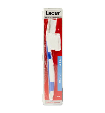 CEPILLO DENTAL ADULTO LACER MEDIO 1 UNIDAD