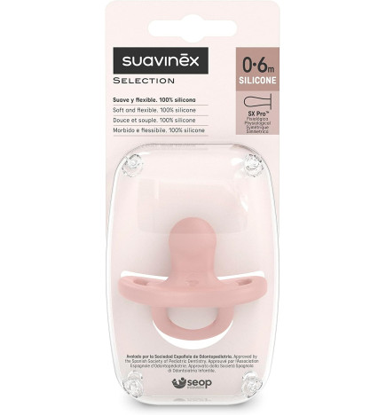 CHUPETE SILICONA FISIOLOGICO SUAVINEX WONDER SX PRO SOFT 0  6 MESES 1 UNIDAD