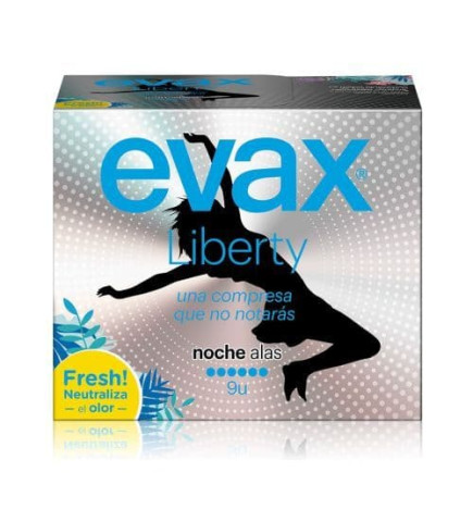 COMPRESAS EVAX LIBERTY NOCHE ALAS