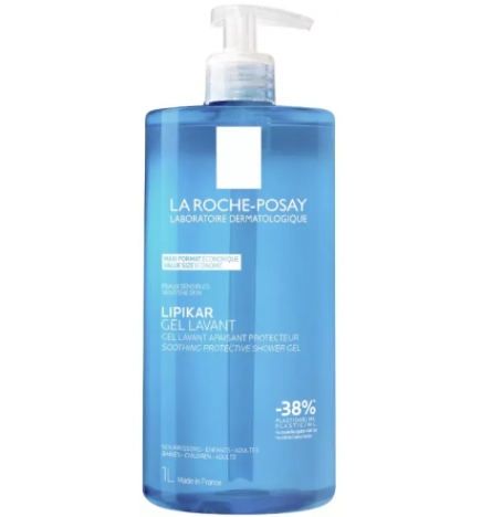DUPLO LIPIKAR GEL LAVANTE 1 BOTE 1000 ML CON DOSIFICADOR