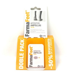 FARMAFEET AMPOLLAS TALON APOSITO ADHESIVO PACK DOBLE