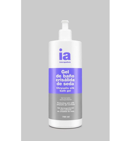 INTERAPOTHEK GEL DE BAÑO Y DUCHA CRISALIDA DE SEDA 1 ENVASE 750 ML