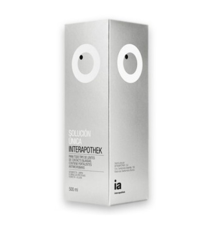 INTERAPOTHEK SOLUCION UNICA 2 ENVASES 500 ML