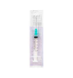 JERINGA CON AGUJA ESTERIL INTERAPOTHEK 1 UNIDAD 10 ML 40 MM X 08 MM