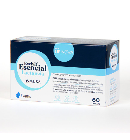 EXELVIT ESENCIAL LACTANCIA 60 CAPSULAS