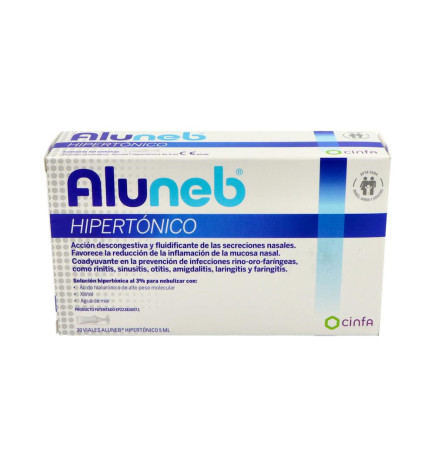 ALUNEB HIPERTONICO 20 VIALES 5 ML