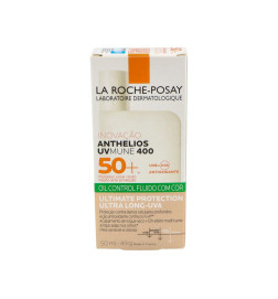 ANTHELIOS OIL CONTROL FLUID UVMUNE 400 SPF 50+ 1 ENVASE 50 ML CON COLOR