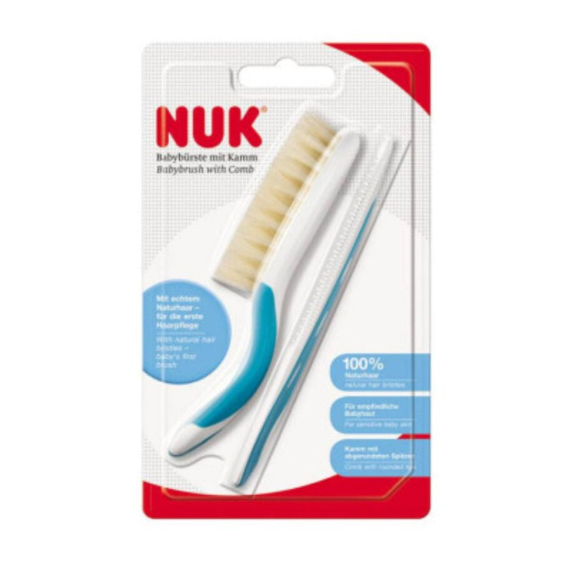 CEPILLO DESENREDANTE PELO BIO INTERAPOTHEK 1 UNIDAD COLOR AZUL PASTEL