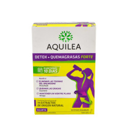 AQUILEA DETOX QUEMAGRASAS FORTE 10 STICKS 15 ml SABOR PIÑA