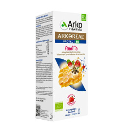 ARKOREAL JARABE PROTECT BIO 1 ENVASE 140 ML SABOR FRESA