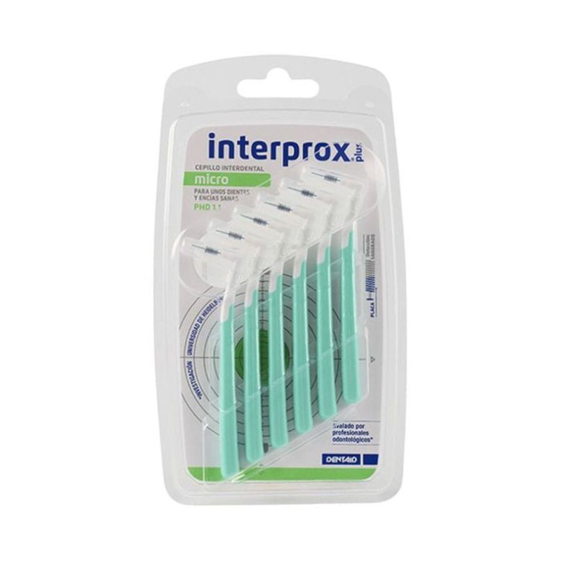 CEPILLO ESPACIO INTERPROXIMAL INTERPROX PLUS MICRO  6 UNIDADES