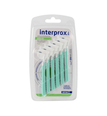 CEPILLO ESPACIO INTERPROXIMAL INTERPROX PLUS MICRO  6 UNIDADES