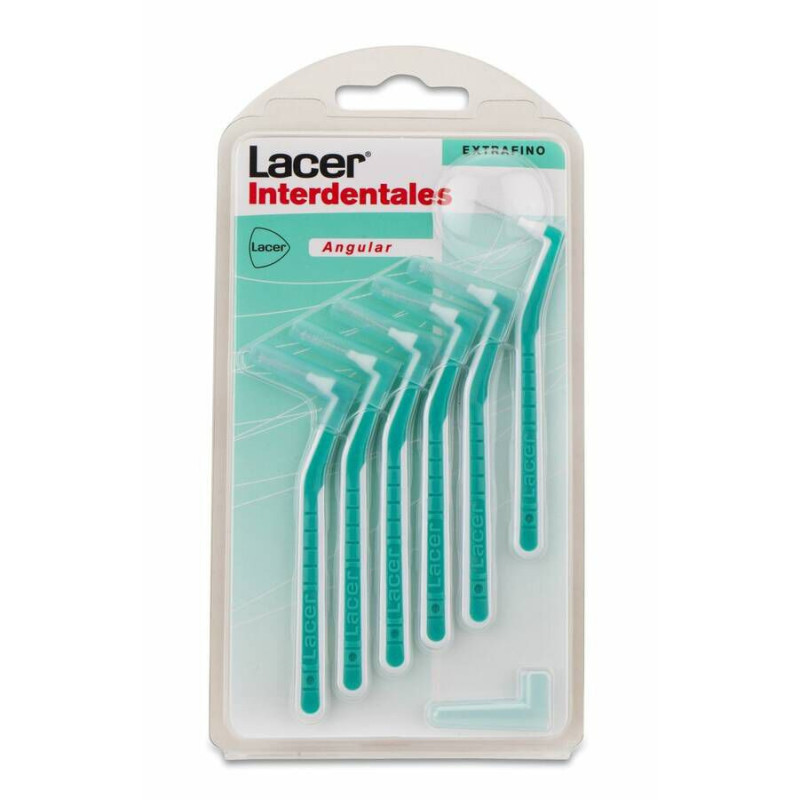 CEPILLO INTERDENTAL LACER EXTRAFINO ANGULAR 6 UNIDADES