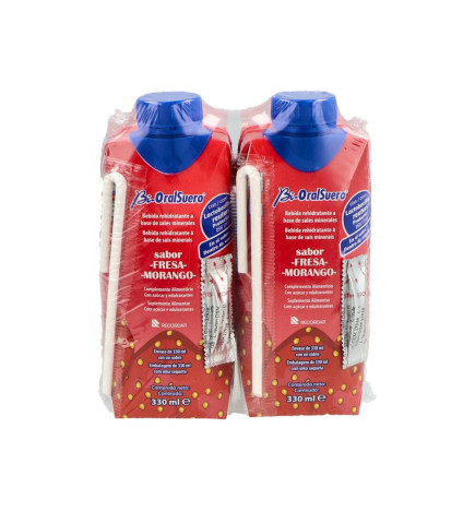 BIORALSUERO 2 TETRABRIKS 330 ML SABOR FRESA