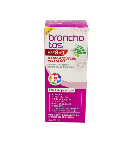 BRONCHOTOS MAX 8 EN 1 1 FRASCO 120 ML