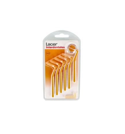 CEPILLO INTERDENTAL LACER EXTRAFINO SUAVE ANGULAR 6 UNIDADES