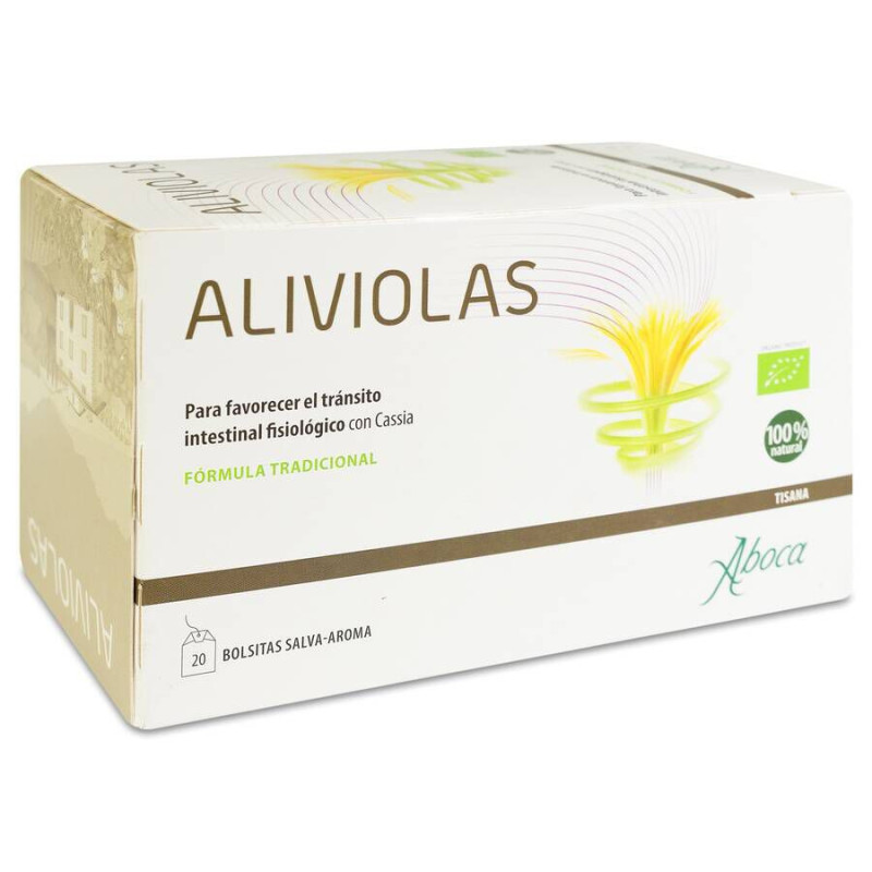 ALIVIOLAS BIO TISANA 20 FILTROS 22 G