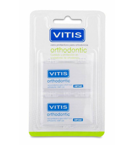 CERA ORTODONCIA PROTECTORA ROZADURA VITIS ORTHODONTIC 5 BARRITAS