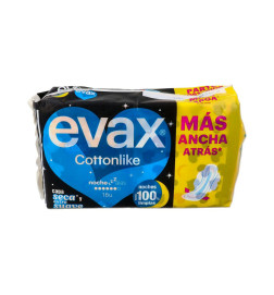 COMPRESAS EVAX COTTONLIKE NOCHE AL