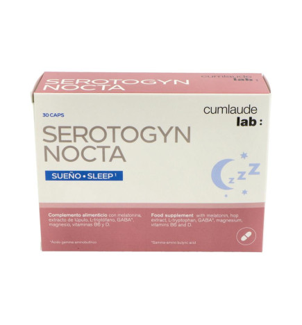 CUMLAUDE LAB: SEROTOGYN NOCTA 30 CAPSULAS