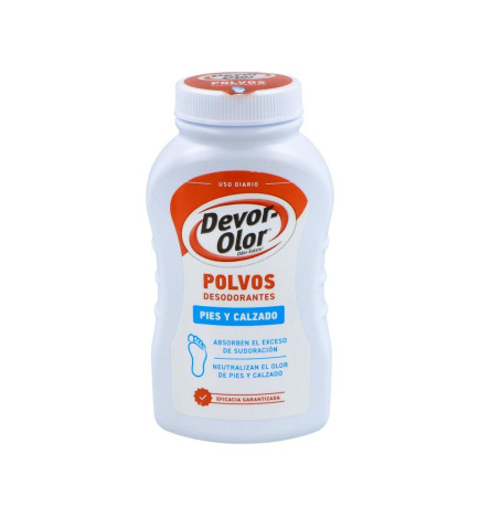DEVOR OLOR DESODORANTE PIES POLVO 1 ENVASE 100 G