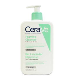 CERAVE GEL LIMPIADOR ESPUMOSO 473 ML + REFILL