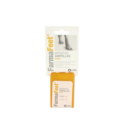 FARMAFEET APOSITOS AMPOLLAS DEDOS 6 UNIDADES