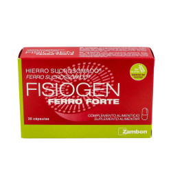 FISIOGEN FERRO FORTE 30 CAPSULAS