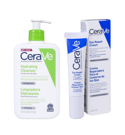 CERAVE LIMPIADORA HIDRATANTE 473 ML + REFILL
