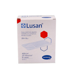 GASA ESTERIL ALGODON HIDROFILO COMPRESAS LUSAN 5 SOBRES 5 UNIDADES