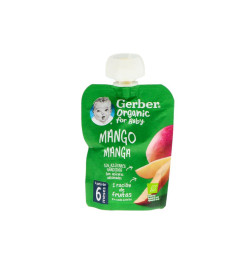 GERBER ORGANIC MANGO 1 POUCH 90 G