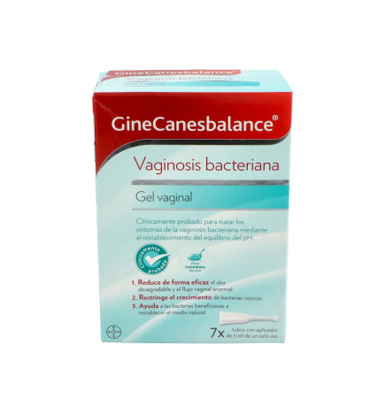 GINECANESBALANCE GEL VAGINAL 7 TUBOS 5 ml