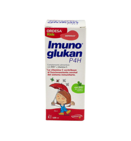 IMUNOGLUKAN P4H 1 ENVASE 120 ML