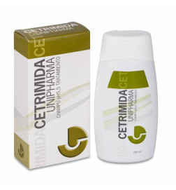 CETRIMIDA UNIPHARMA CHAMPU ANTICASPA 1 ENVASE 200 ML